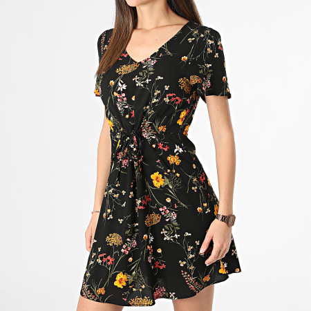 Vero Moda - Esay Joy Vestido de mujer 10307990 Floral negro