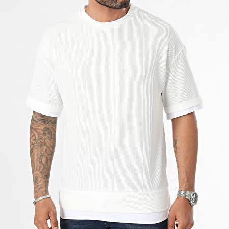 KZR - Oversize Tee Shirt Large Blanco