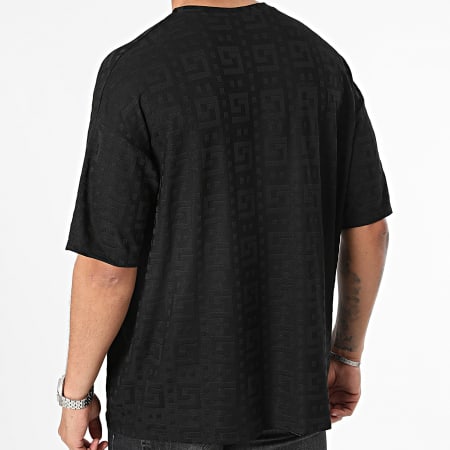 KZR - Oversize Tee Shirt Large Negro Renacimiento