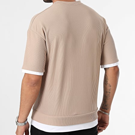 KZR - Camiseta Oversize Grande Beige
