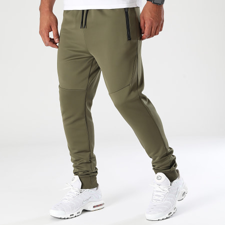 LBO - 0230 Pantaloni da jogging verde cachi