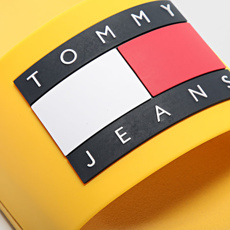 Tommy Jeans - Claquettes Pool Slide Essentiel 0191 Jaune