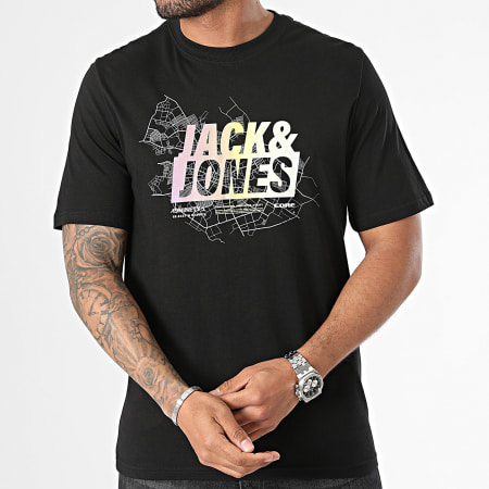 Jack And Jones - Tee Shirt Map Summer Noir