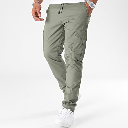 Jack And Jones - Pantalon Cargo Stace Summer Vert Kaki