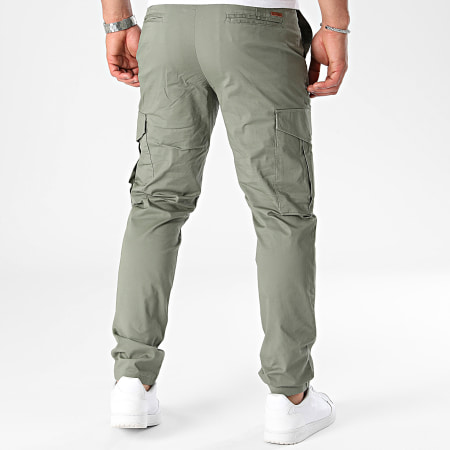 Jack And Jones - Pantalón cargo Stace Summer caqui verde