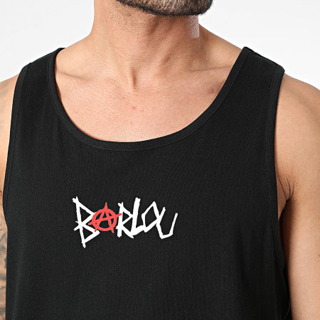 Seth Gueko - Camiseta de tirantes Barlou Scribble Negra