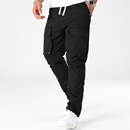 2Y Premium - Zwarte Cargo Broek