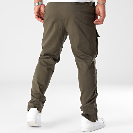 2Y Premium - Pantaloni Cargo verde cachi