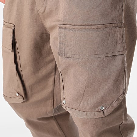 2Y Premium - Pantalon Cargo Marron