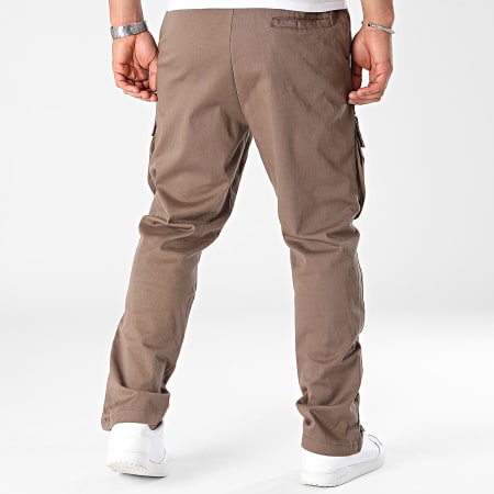 2Y Premium - Pantalon Cargo Marron