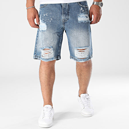 2Y Premium - Short Jean Bleu Denim