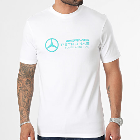 AMG Mercedes - T-shirt Mapf1 701227037 Bianco