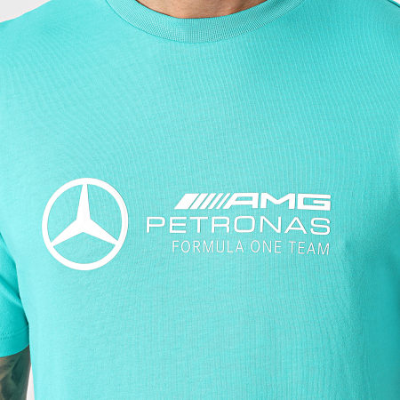 AMG Mercedes - Mapf1 Tee Shirt 701227037 Blu Turchese