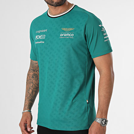 Aston Martin Racing - Tee Shirt Amf1 RP Alonso Team 701229258 Vert Foncé