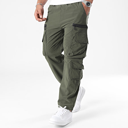 MTX - Pantalones cargo verde caqui