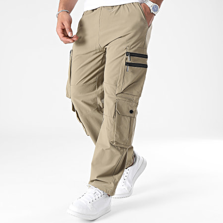 MTX - Pantaloni cargo verde cachi chiaro