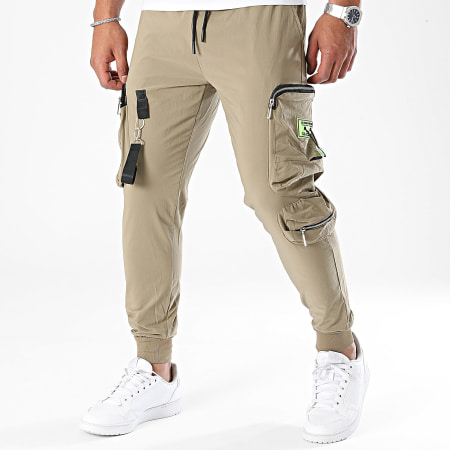 MTX - Pantalón Jogger Verde Caqui Claro