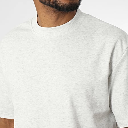 MTX - Camiseta oversize gris jaspeado