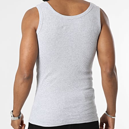 MTX - Camiseta de tirantes gris jaspeado