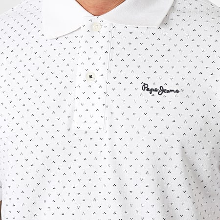 Pepe Jeans - Polo de manga corta Hunter blanco