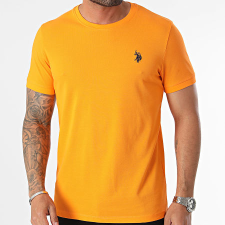 US Polo ASSN - Tee Shirt Bren 67532-43472 Orange