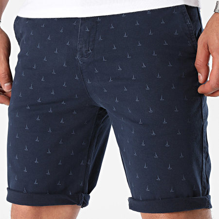 Classic Series - Pantalones cortos chinos azul marino