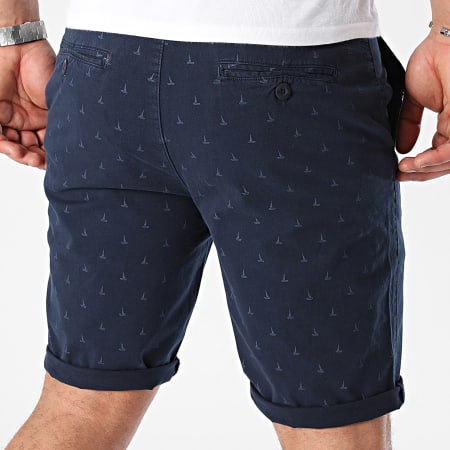 Classic Series - Pantalones cortos chinos azul marino