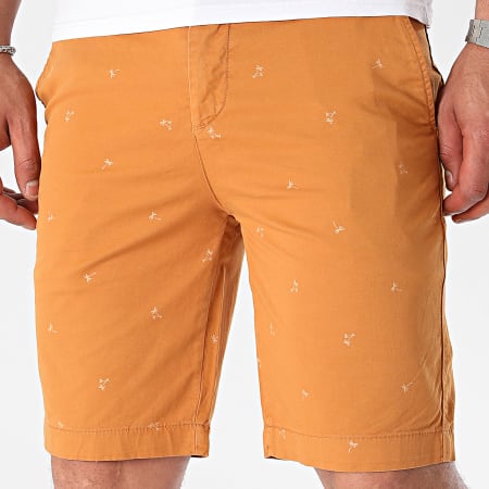 Classic Series - Pantalones cortos Slim Chino Camel