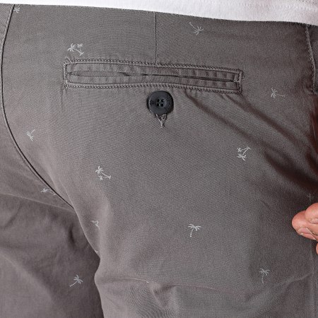 Armita - Pantalón Corto Chino Slim Gris Carbón