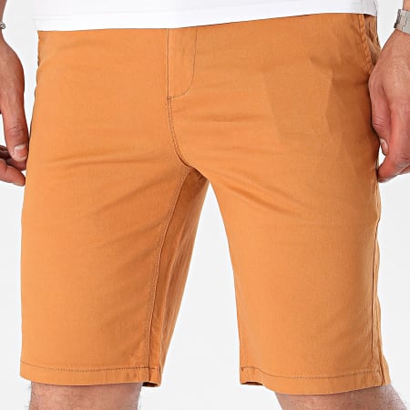Classic Series - Pantalones cortos Slim Chino Camel
