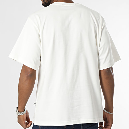 Armita - T-shirt oversize bianca con tasca