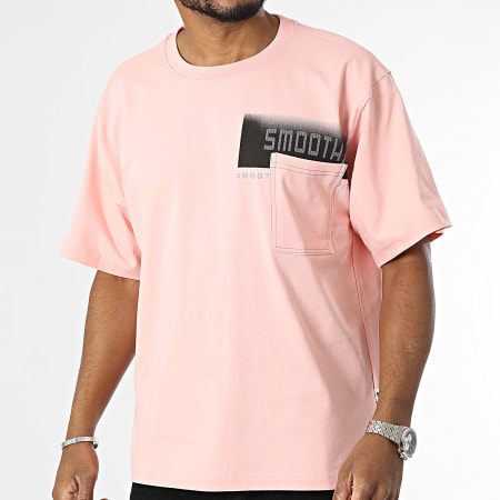 Armita - Camiseta de bolsillo oversize rosa