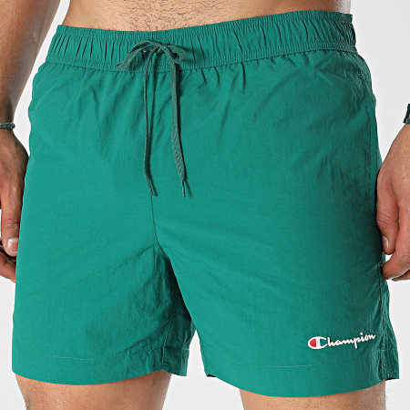 Champion - Pantaloncini da bagno 219979 Verde scuro