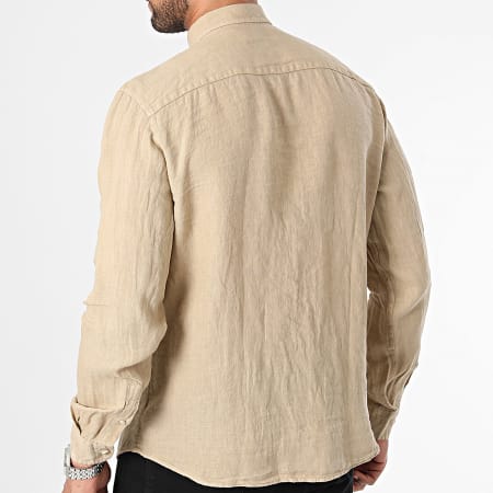 Classic Series - Chemise Manches Longues Beige