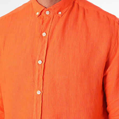 Classic Series - Camisa naranja de manga larga