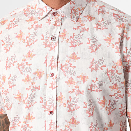 Classic Series - Chemise Manches Courtes Rose Floral