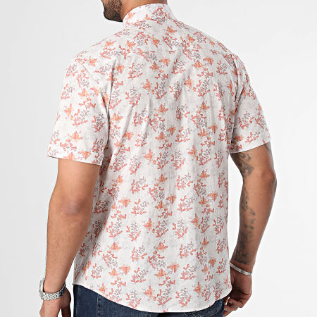 Classic Series - Chemise Manches Courtes Rose Floral