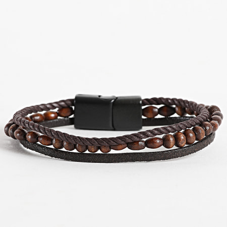 Bracelet De Montre Vintage 24mm En Caoutchouc Marron - Style Années 70 - Neuf