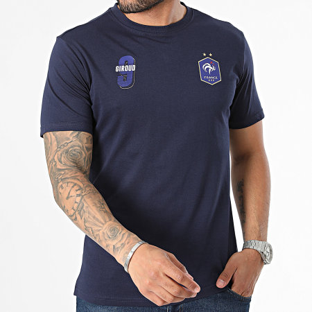 FFF - Camiseta Jugador Giroud N9 F23011 Azul Marino