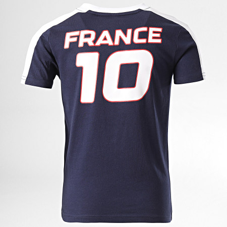 FFF - Tee Shirt Enfant France N10 Bleu Marine