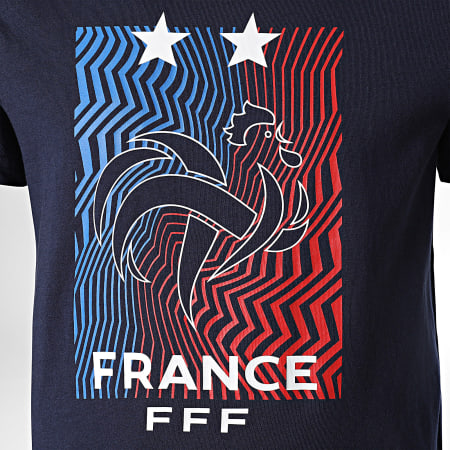 FFF - Tee Shirt Enfant Big Logo Bleu Marine