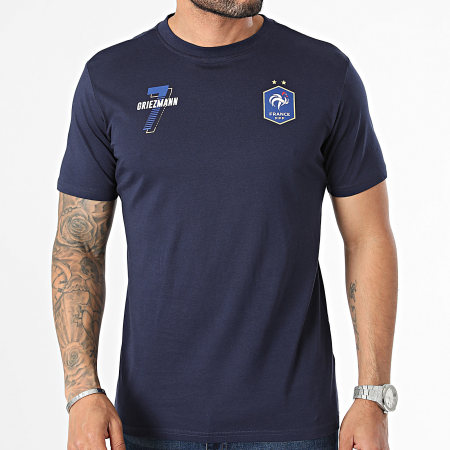 FFF - Camiseta Jugador Griezmann N7 F23009C Azul Marino
