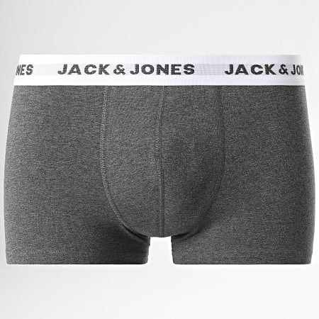 Jack And Jones - Lot De 7 Boxers Simply Basic Gris Chiné Bleu Marine Noir