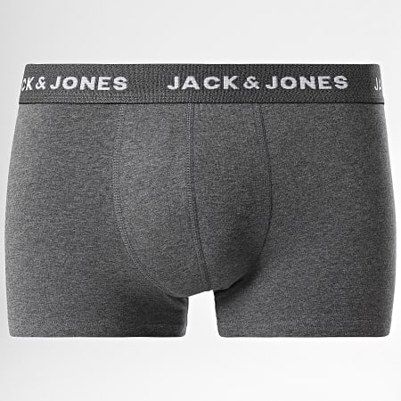 Jack And Jones - Lot De 7 Boxers Simply Basic 12165587 Gris Chiné Bleu Marine Noir