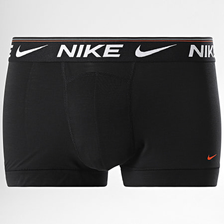 Nike - Juego de 3 calzoncillos Dri-Fit Ultra Comfort KE1256 Verde Naranja Negro Oscuro