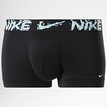 Nike - Lot De 3 Boxers Dri-Fit Essential Micro KE1156 Bleu Roi Vert Clair Noir