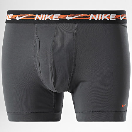 Nike - Confezione da 3 boxer Dri-Fit Ultra Stretch Micro KE1153 Grigio antracite
