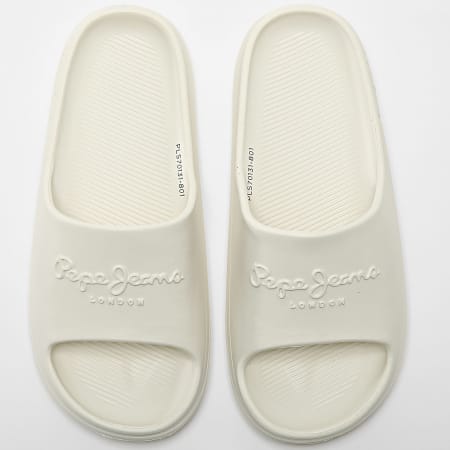 Pepe Jeans - Claquettes Beach Slide PLS70131 Factory White