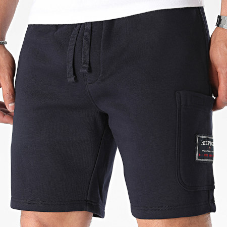 Tommy Hilfiger - Short Jogging Flag Logo Badge 6145 Bleu Marine