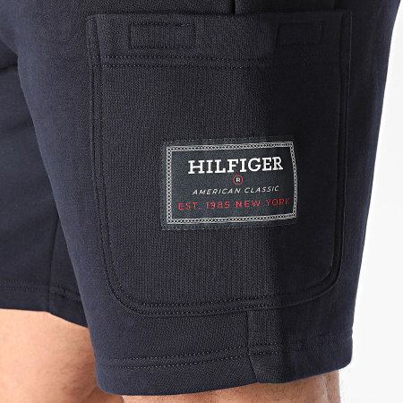 Tommy Hilfiger - Short Jogging Flag Logo Badge 6145 Bleu Marine